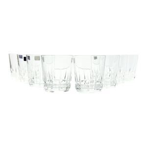 Cristal d’Arques “Chantelle” 8 Old Fashioned Glasses 3 5/8” 10oz Lady Victoria